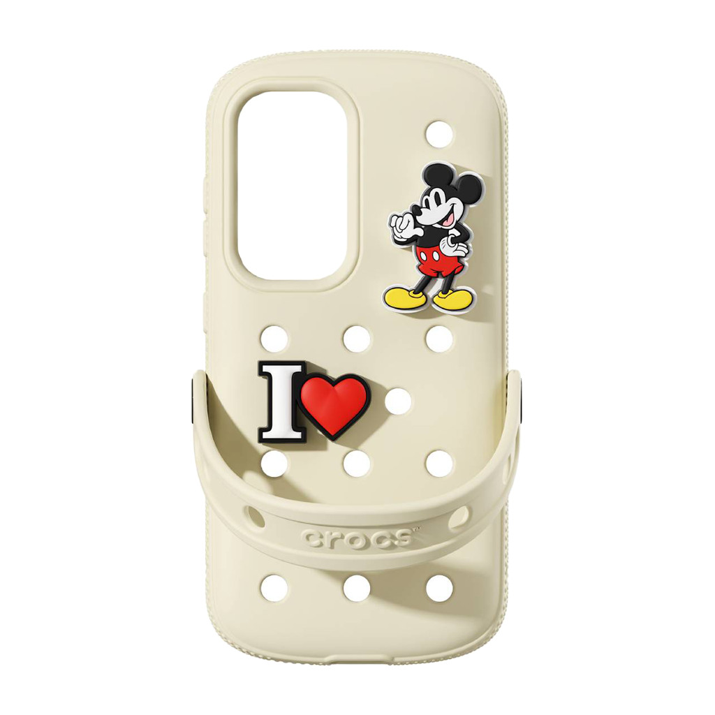 Samsung Galaxy S25 Slash B Slash Crocs Case Bone