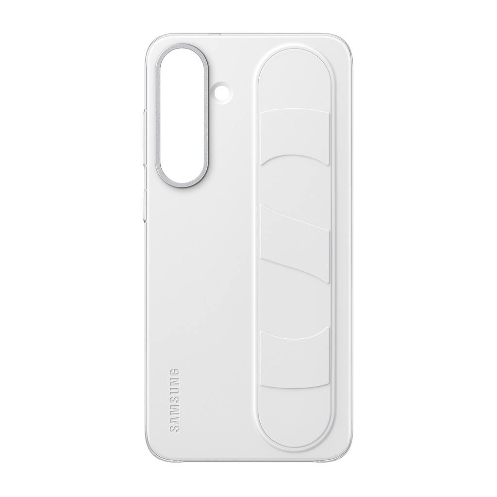 Samsung Galaxy S25+ Standing Grip Case White - Image 3