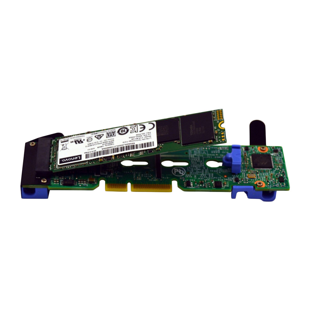 Lenovo ThinkSystem M.2 SATA/NVMe 2-Bay Enablement Adapter for ST250 SR250