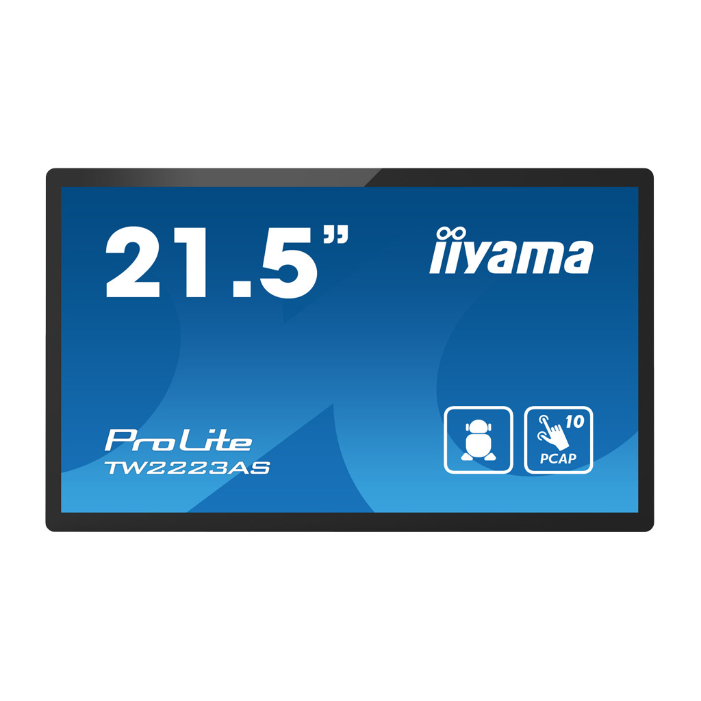 IIYAMA Interaktivni Monitor TW2223AS-B2 - 21.5" Full HD Touch, Android 12 - Image 2