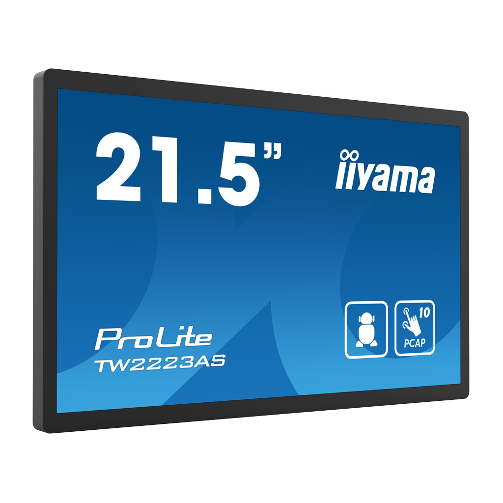 IIYAMA Interaktivni Monitor TW2223AS-B2 - 21.5" Full HD Touch, Android 12 - Image 3