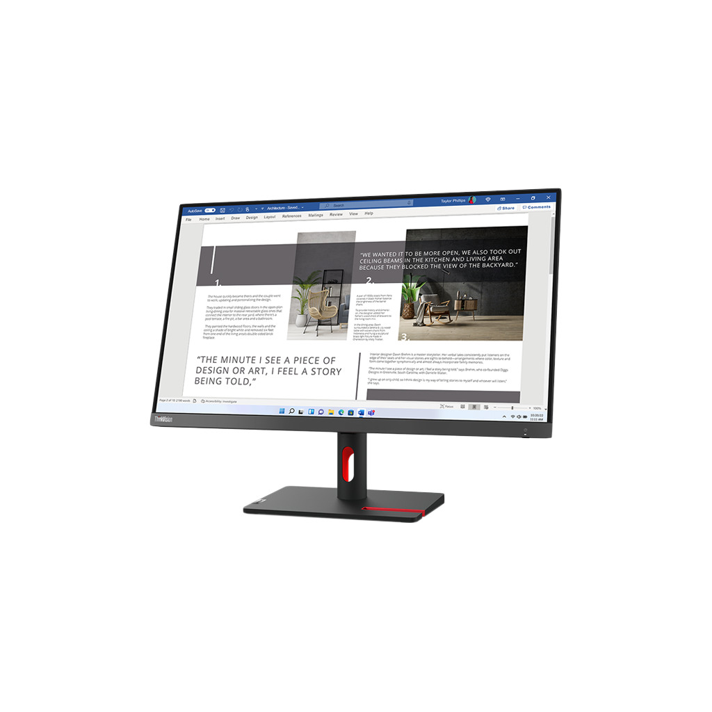 ThinVision S27i-30 Monitor 27" FHD 1920x1080 IPS WLED 100Hz 4ms 2xHDMI 1xVGA - Image 3