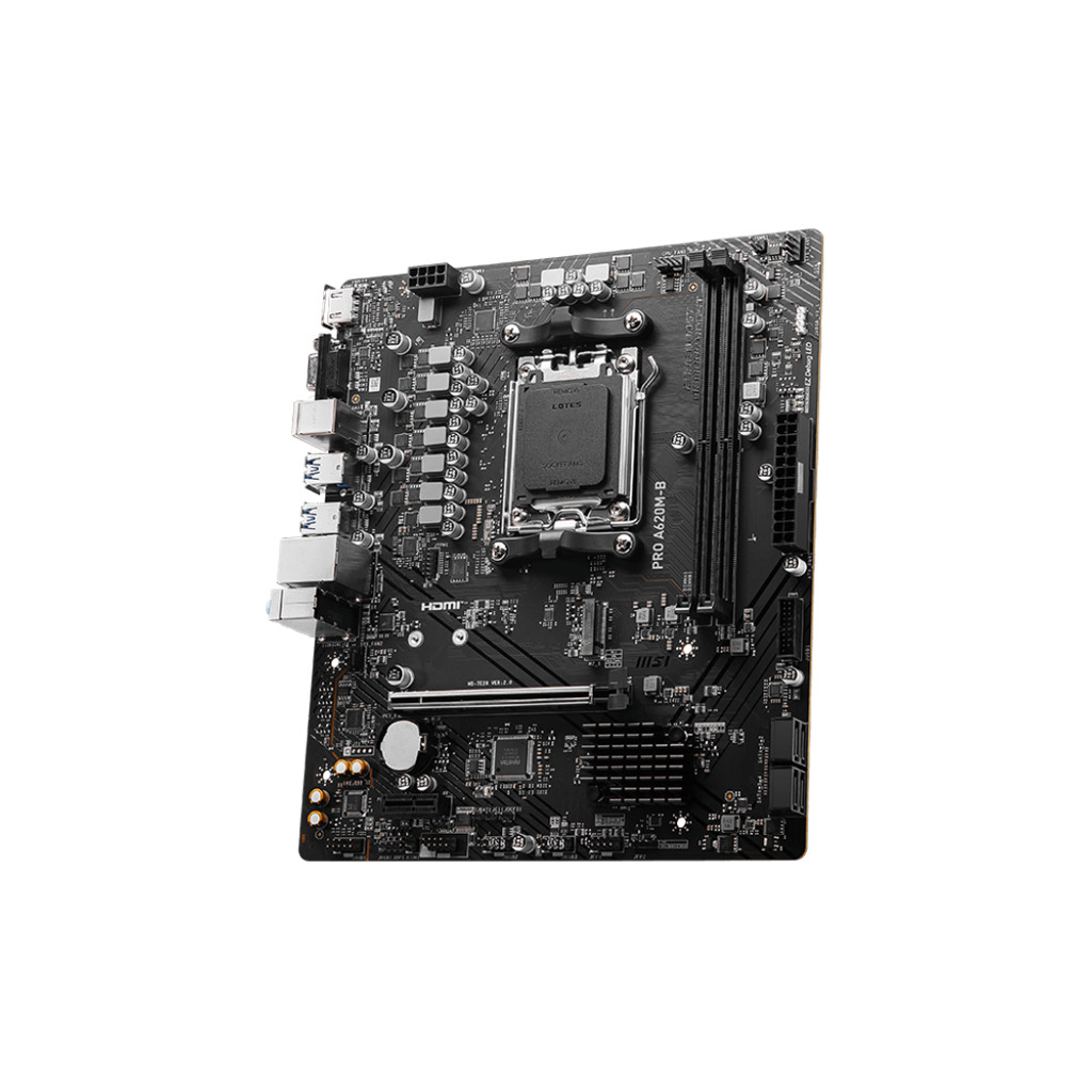 MSI Matična Ploča PRO A620M-B - AM5 Socket, DDR5, HDMI/VGA, mATX Format - Image 4