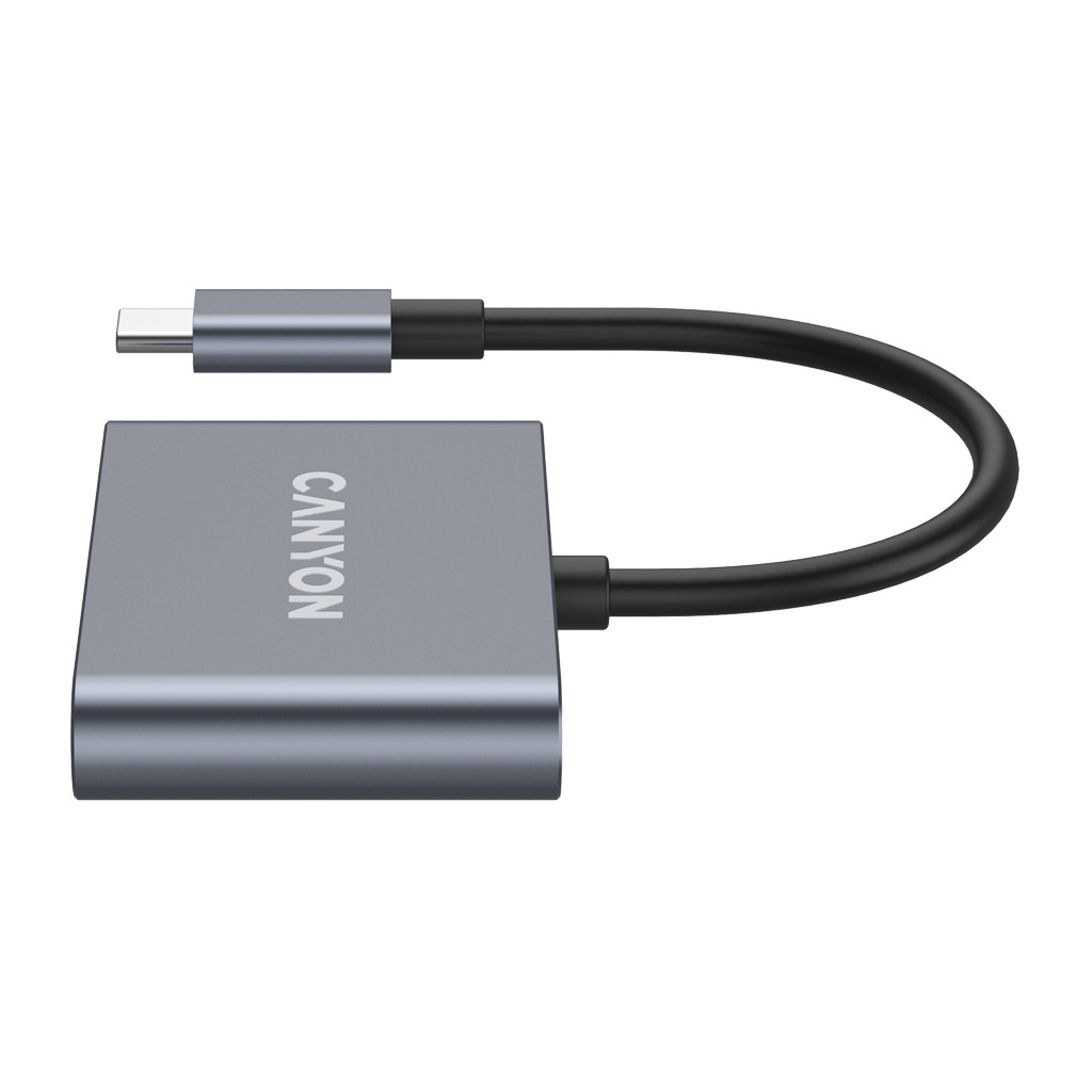 CANYON hub DS-3 3in1 USB-C Dark Grey - Image 4