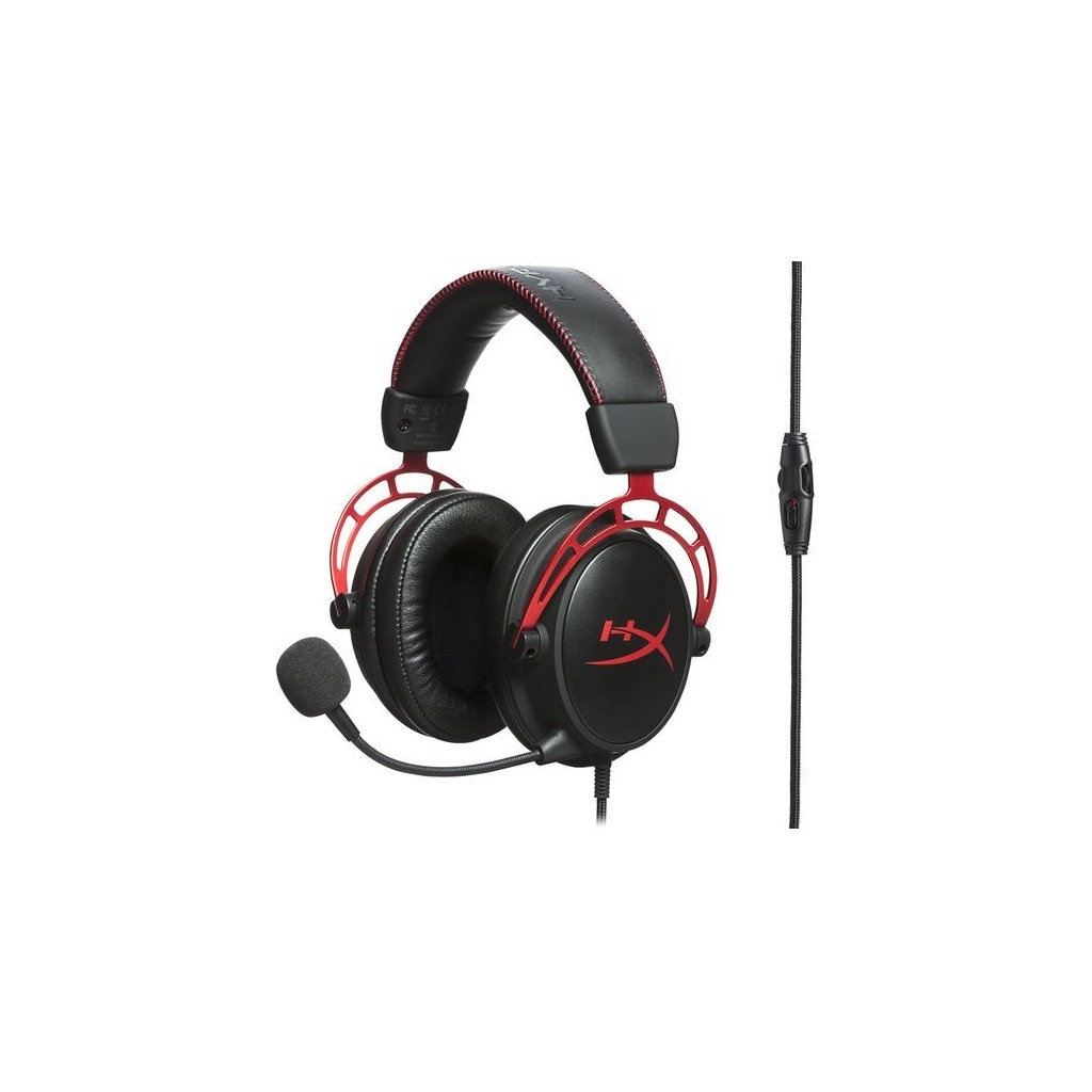 HyperX Cloud Alpha RedGaming Headset (Black-Red)