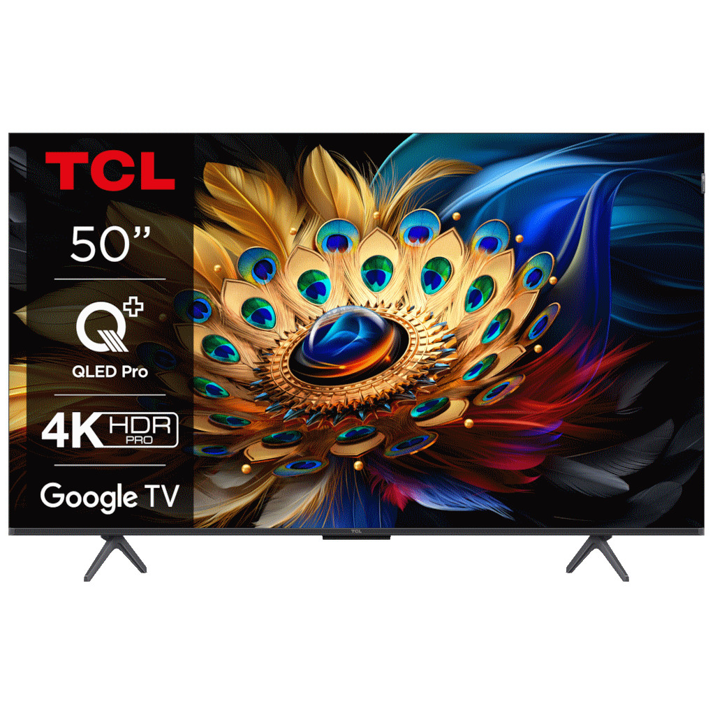 TCL 50"C655 4K QLED TVMotion Clarity 120HZ Google TVHDMI 2.1; 2.0 ONKYO Dolby Atmos - Image 2