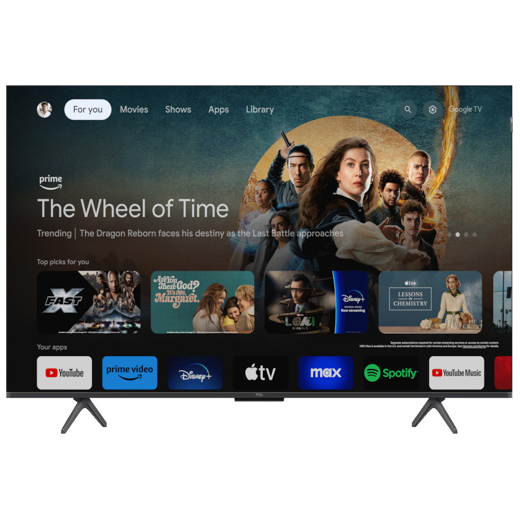 TCL 50"C655 4K QLED TVMotion Clarity 120HZ Google TVHDMI 2.1; 2.0 ONKYO Dolby Atmos - Image 7