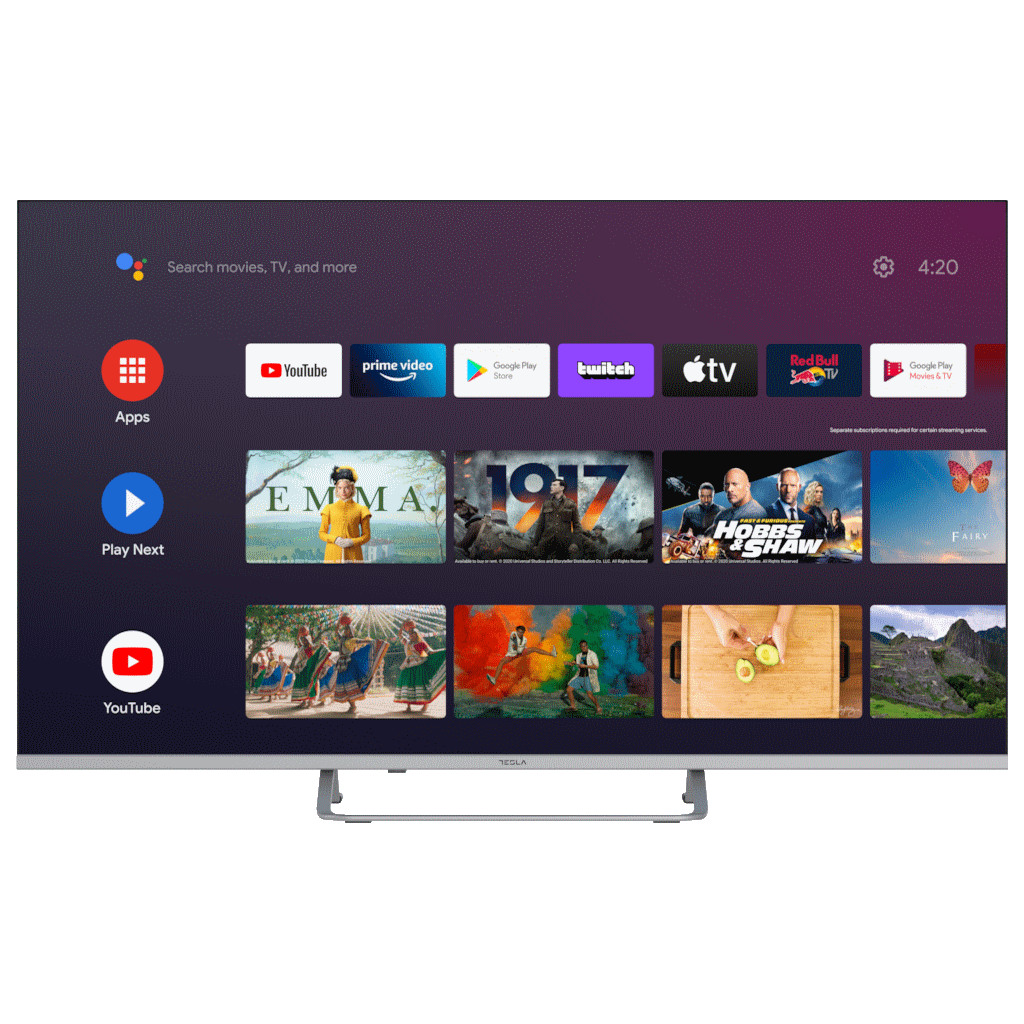 TESLA TV 50E635 UHD ANDROID          -ANDROID- HD - Google Assistant-Glasovne komande