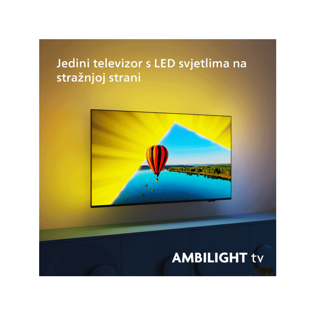 Philips 50"PUS8079 4K Titan OSAmbilight s 3 strane; HDMI 2.1Pixel Precise Ultra HD; Dolby Atmos - Image 2