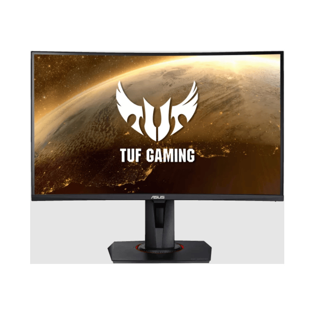 Asus TUF Gaming VG27VQ 27"zakrivljeni monitor, VA, 165Hz1ms, DP, HDMI, DVI, speakers, VESA - Image 2