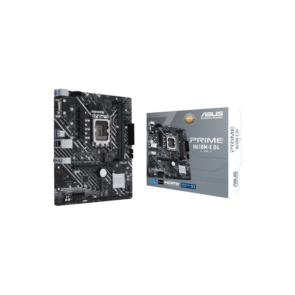 ASUS MB PRIME H610M-E D4-CSMIntel H610;LGA 17002xDDR4;VGA,HDMI,DP;micro ATX