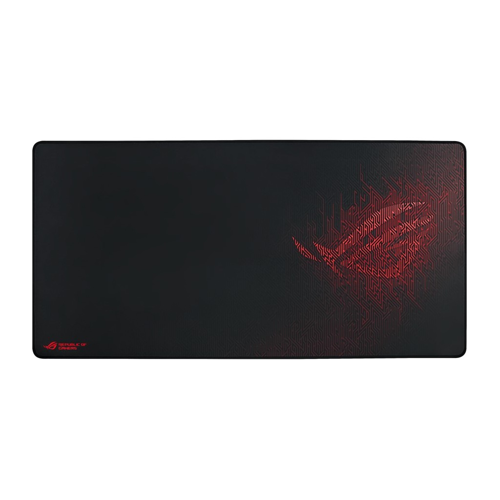 ASUS ROG Sheath Red gamingpodloga za miš, gumiranaanti-slip podloga, crno-crvena - Image 3