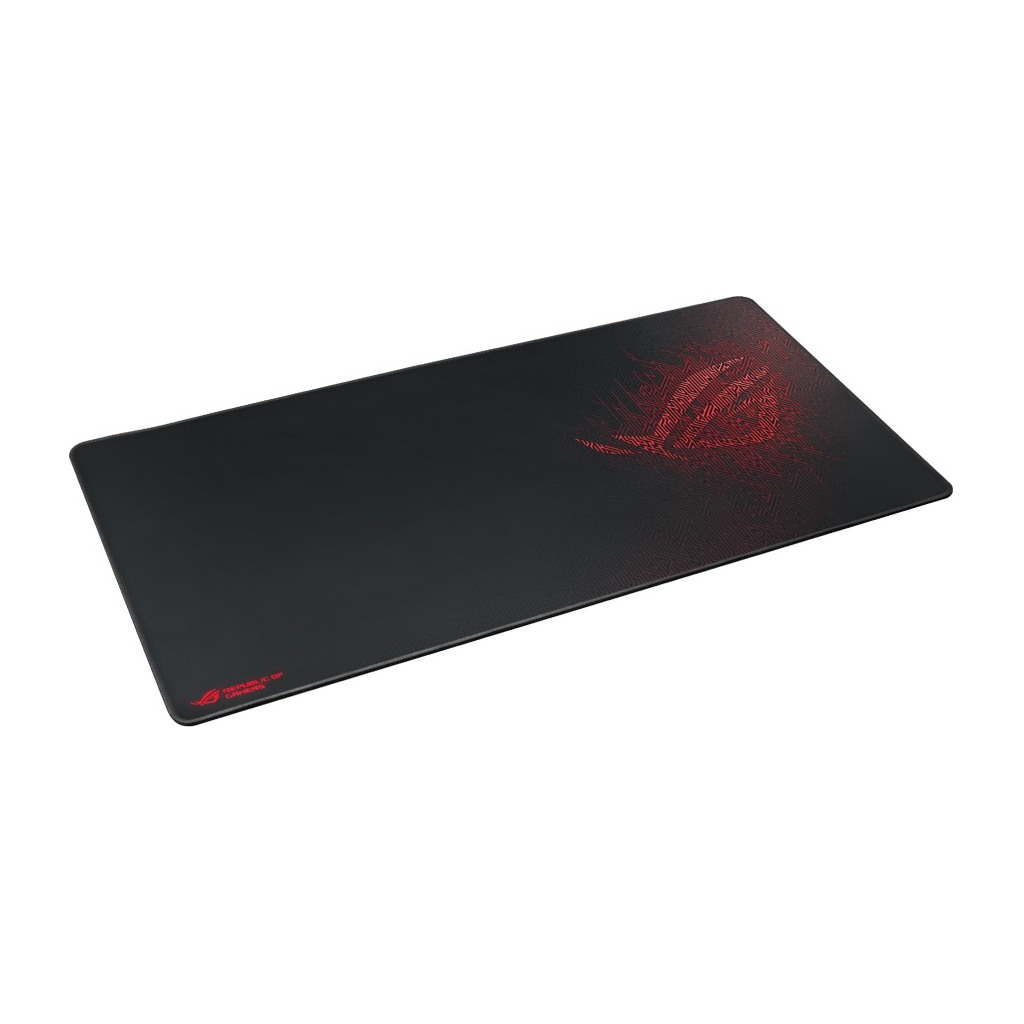 ASUS ROG Sheath Red gamingpodloga za miš, gumiranaanti-slip podloga, crno-crvena - Image 4