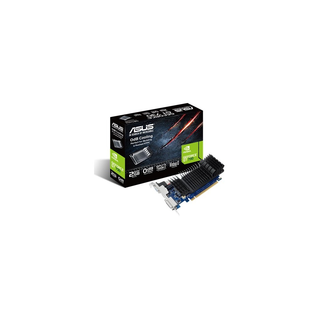 ASUS VGA GT730-SL-2GD5-BRKNVIDIA GeForce GT 7302GB GDDR5 64bit;VGA,DVI,HDMI