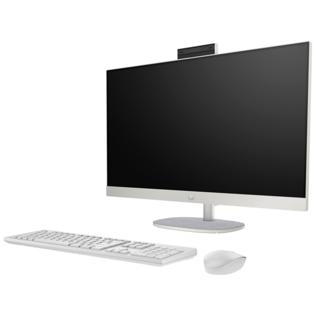 HP All-in-One 24-cr0009ny23,8" NT,7520U,16GB DDR5 onboard, 512GB,FreeDOS,Wlan, Bijeli