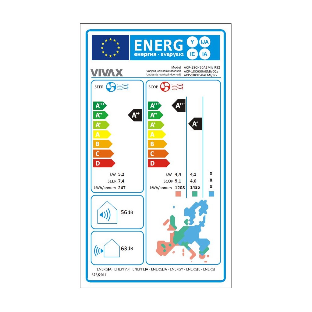 VIVAX COOL, ACP-18CH50AEMIs R32 - Image 12