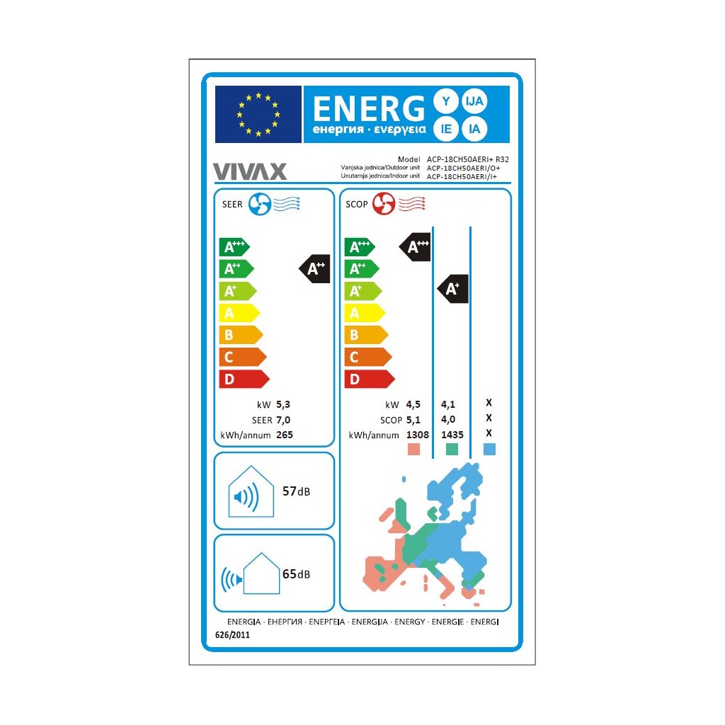 VIVAX COOL, klima uređaji, ACP-18CH50AERI+ R32 SM - Image 12