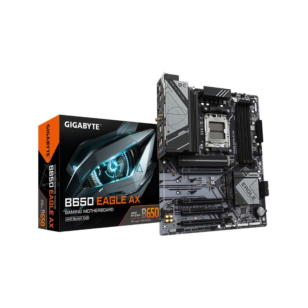 Gigabyte MB B650 EAGLE AXAM5; 4xDDR5; up to 256GB,(up to 8000MHz); 4x SATA,3xM.2, DP, HDMI - Image 2