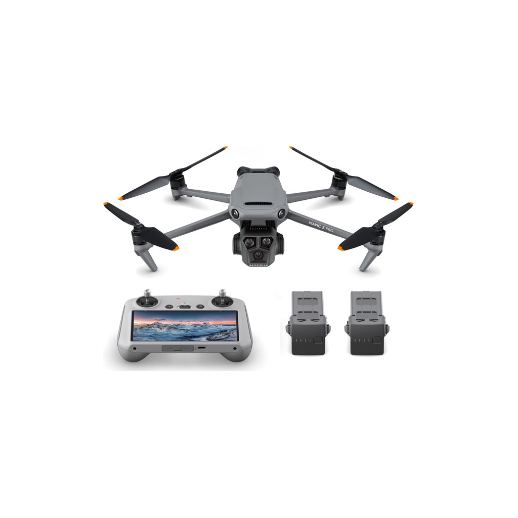 Dron DJI Mavic 3 Pro FMC (RC)4/3 CMOS Hasselblad Camera,Dual Tele Cam,43-Min Max Flight Time,Obst S - Image 2