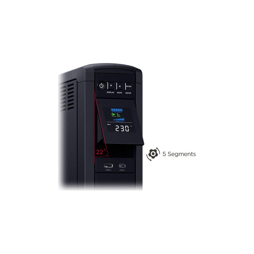 CyberPower 1600VA/1000W CP1600EPFCLCD - Image 10