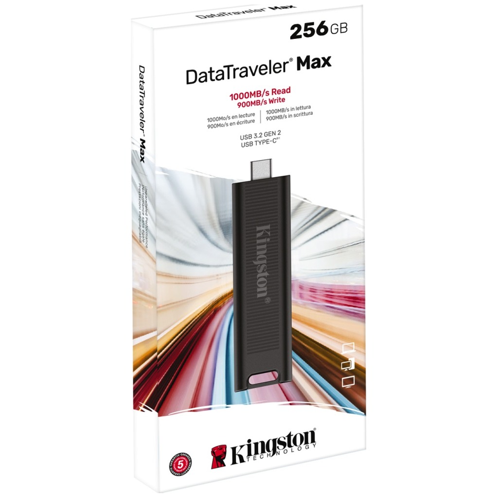 Kingston FD 256GB USB-CDataTraveler MAXR/W:1000/900MBs