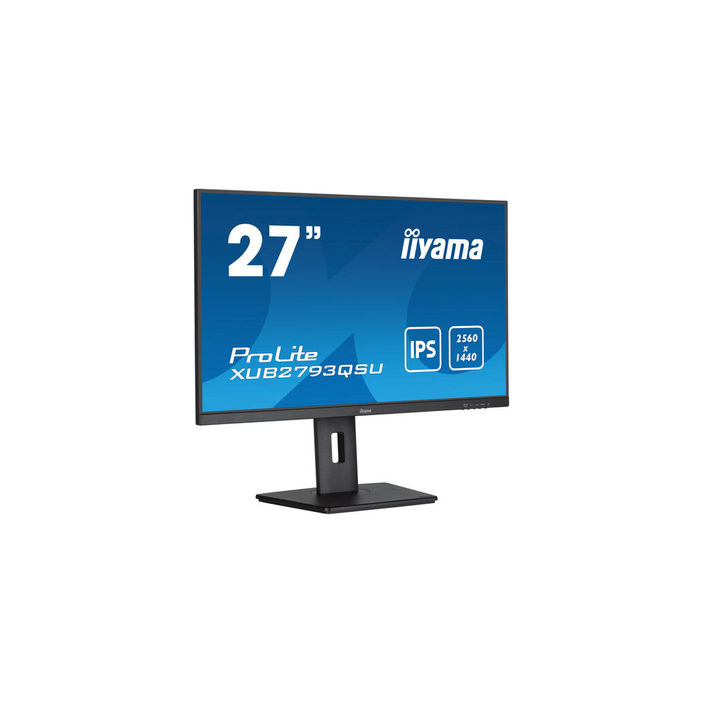 IIYAMA Monitor ProDisplay 27" XUB2793QSU-B7 - QHD IPS, 100Hz, 1ms, USB Hub