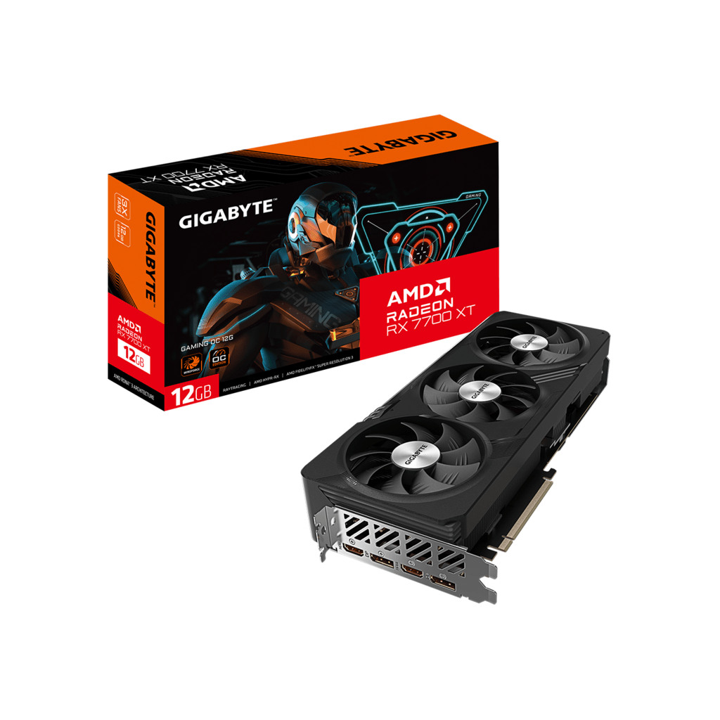 Gigabyte VGA RX 7700 XT G. 12G12GB GDDR6 192bit;2xHDMI;2xDP - Image 3