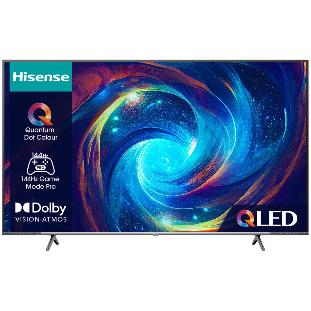 Hisense 65E7NQ Pro - 65" 4K UHD, QLED, Smart TV, HDR10+