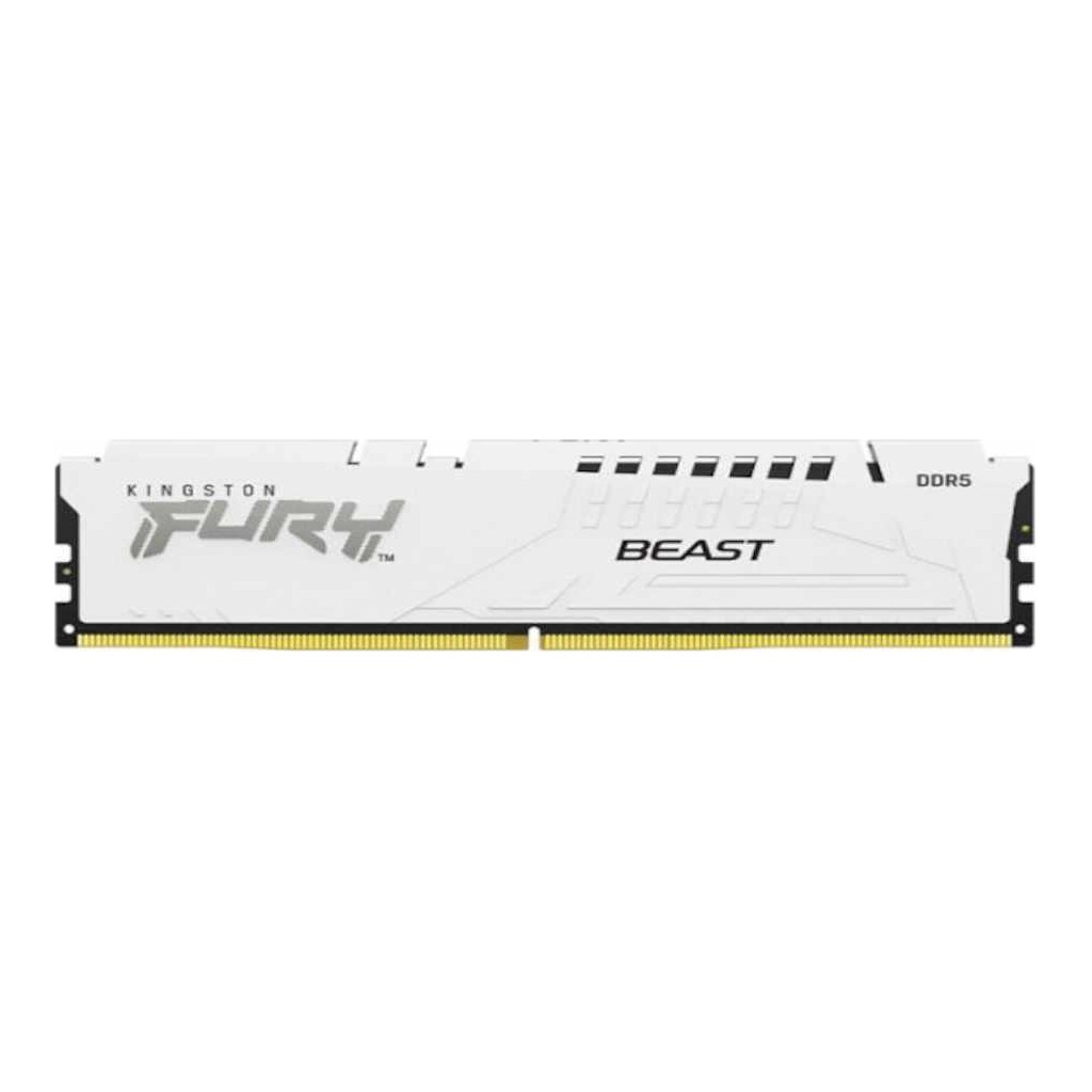 Kingston 16GB 5200MHz DDR5 W.White, Fury Beast (1x16GB)CL40, XMP 3.0 Ready, - Image 2