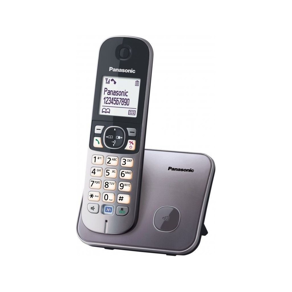 PANASONIC telefon bežični KX-TG6811FXM metalik sivi - Image 4