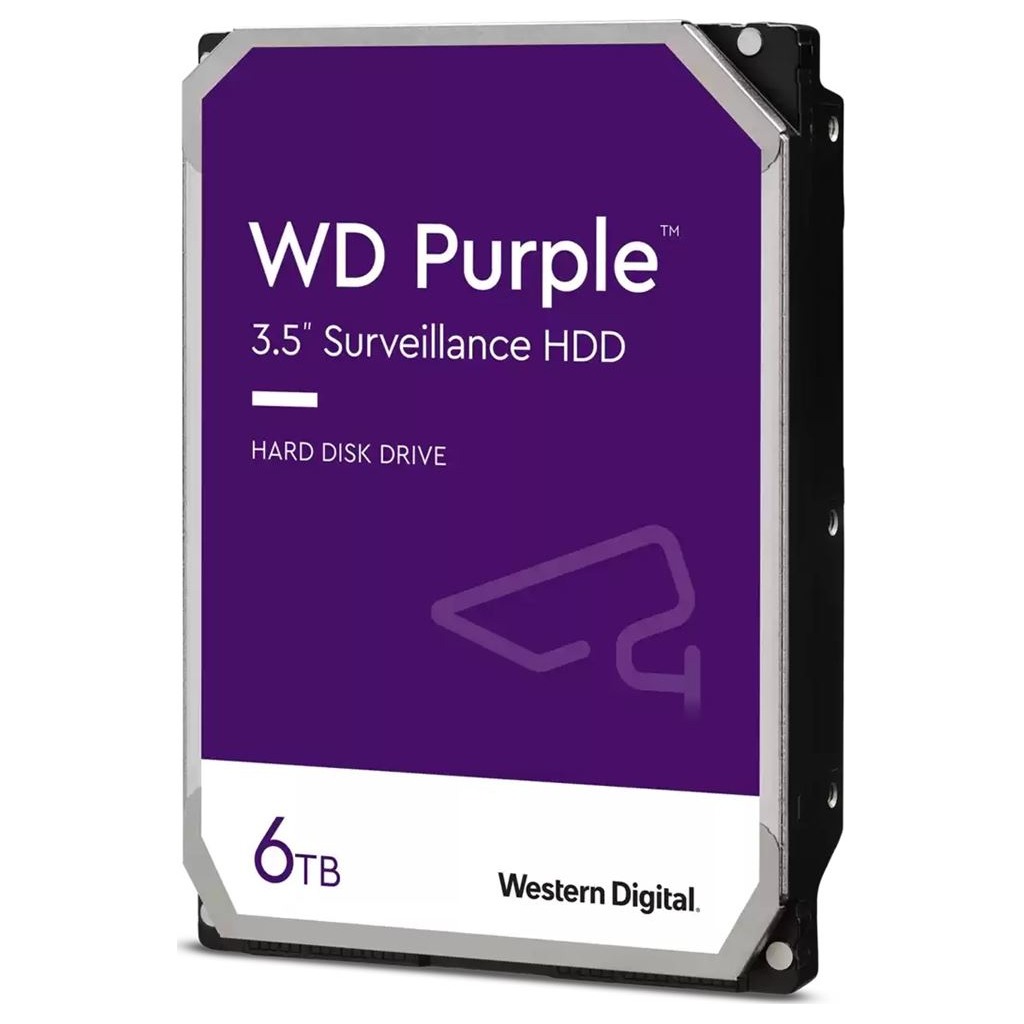 HDD Interni WD Purple Surveillance 6TB 3,5" SATA WD64PURZ