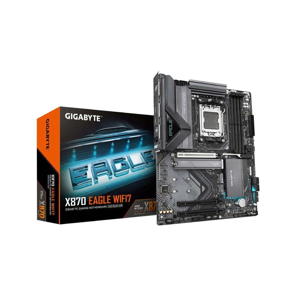 Gigabyte MB X870 Eagle WIFI7AM5; 4xDDR5; 3xM.2; 4xSATA8xUSB; WIFI 7; ATX; RAID - Image 2