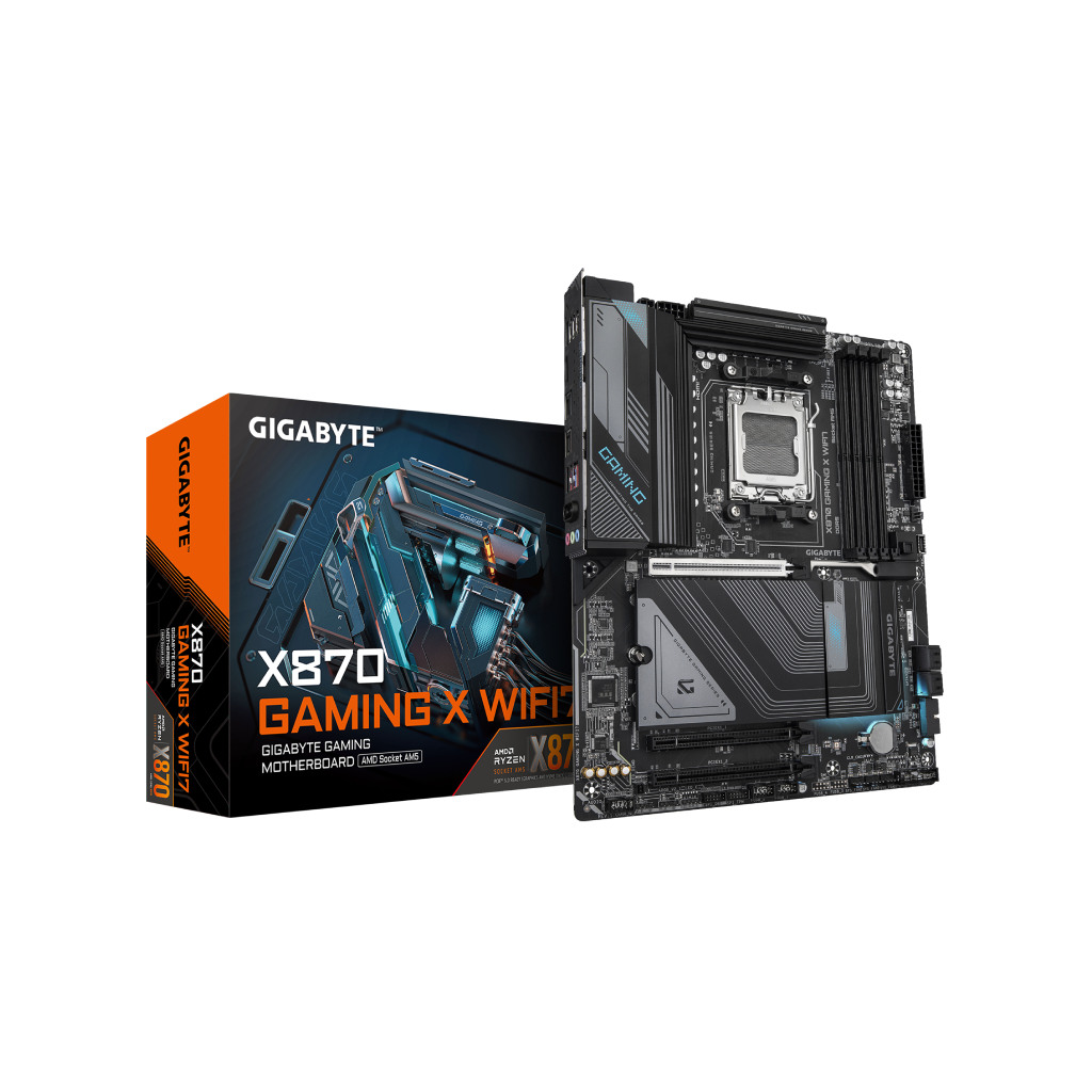 Gigabyte MB X870 GamingX WIFI7AM5; 4xDDR5; 3xM.2; 4xSATA10xUSB; WIFI 7; ATX; RAID; Bluetooth