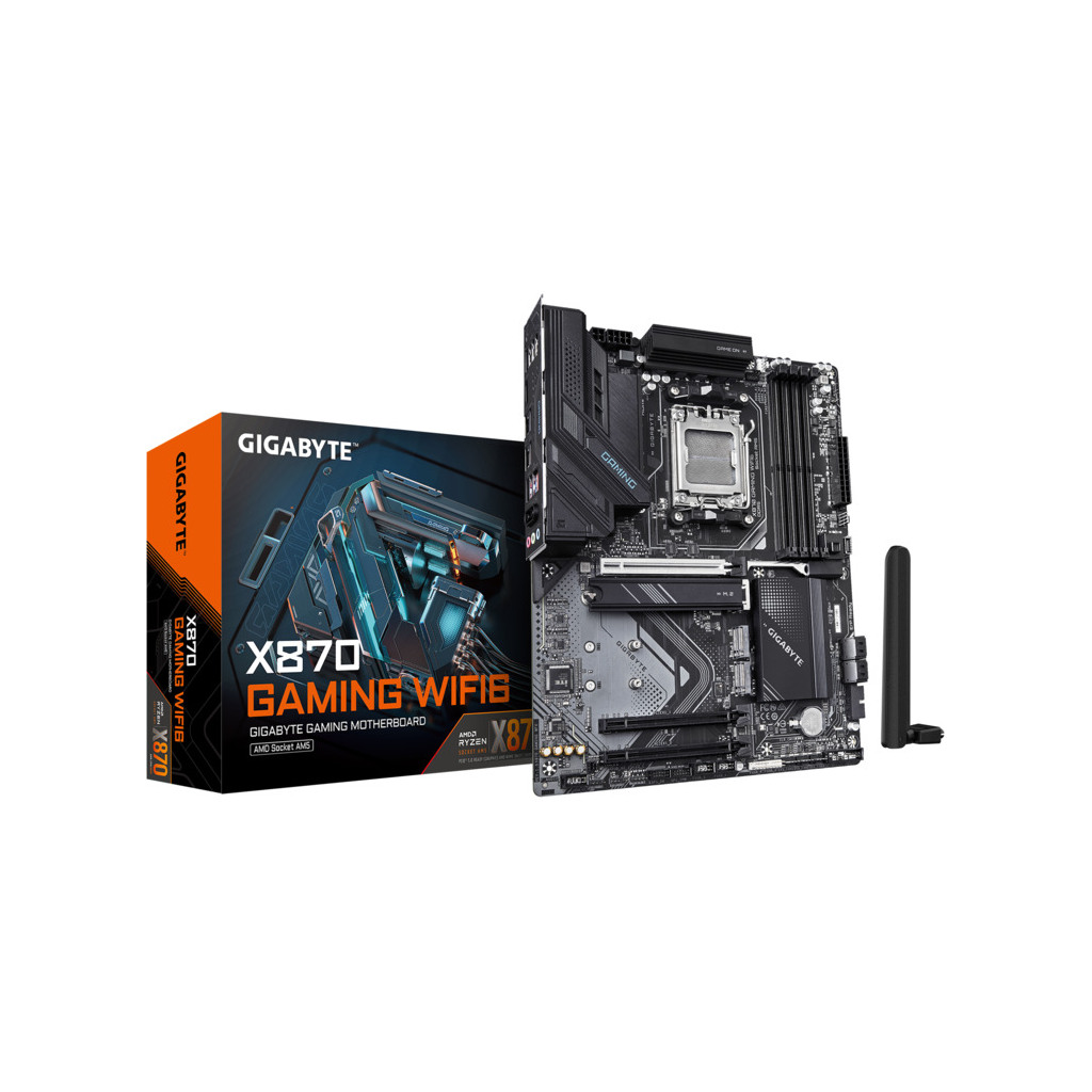 Gigabyte MB X870 GAMING WF6AM5; 4xDDR5; 3xM.2; 4xSATA10xUSB; WIFI 6; ATX; RAID