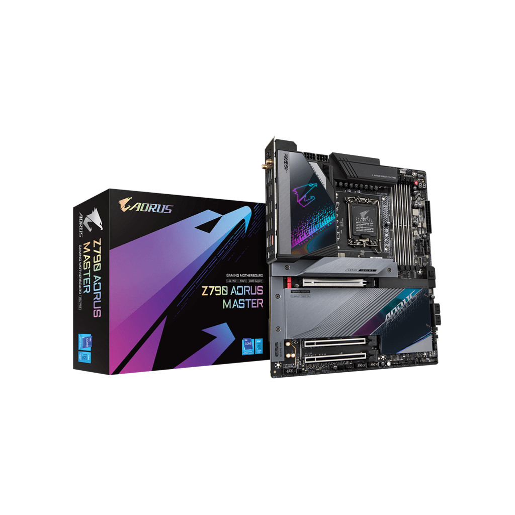 Gigabyte MB Z790 AORUS MASTERLGA1700; 4xDDR5; 5xM.2; 4xSATA14xUSB; DP; ATX;