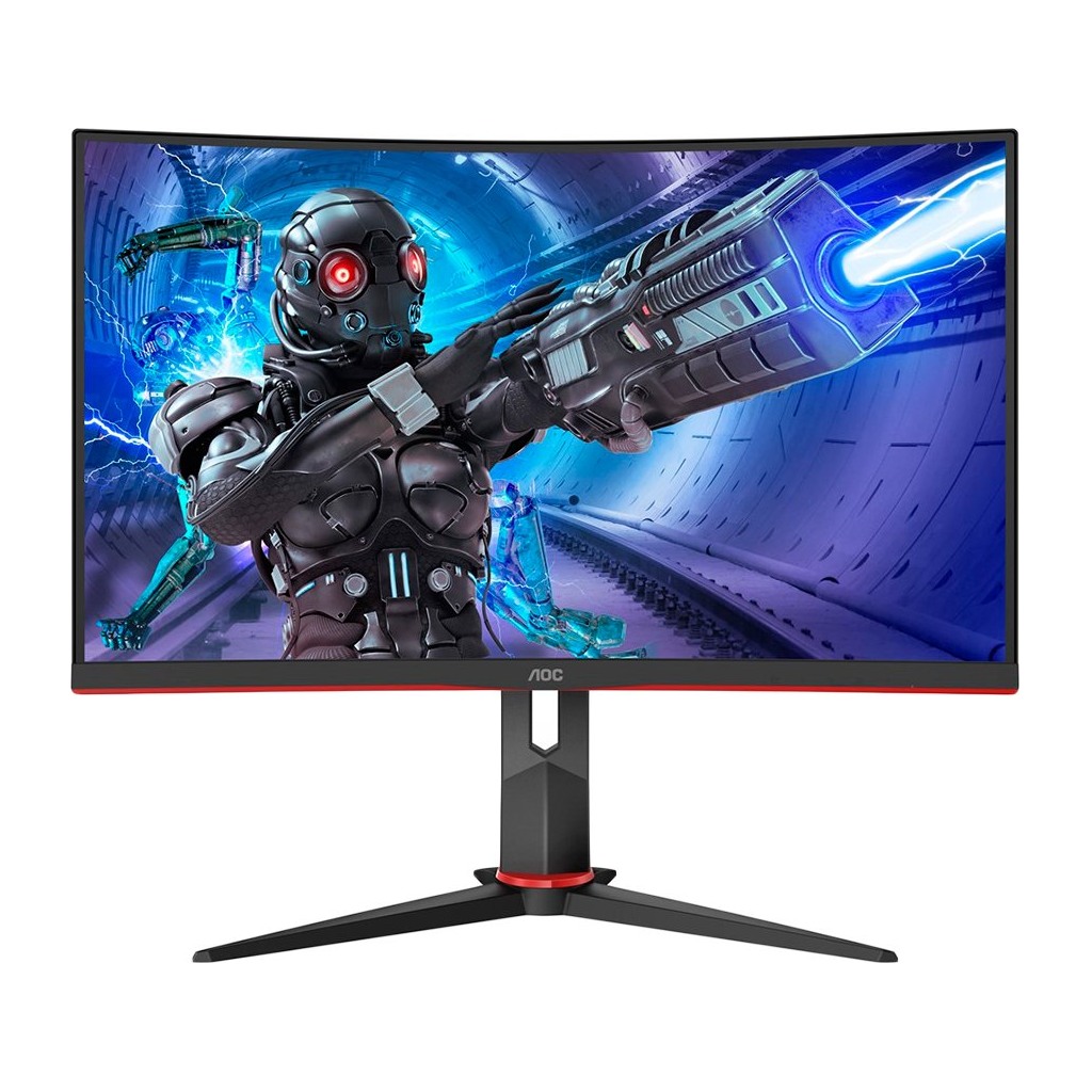 AOC Gaming Monitor C24G2AE - 165Hz, VA Panel, FreeSync Premium, 1ms