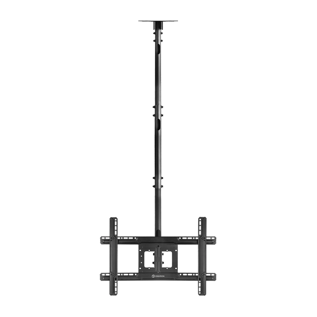 ONKRON Stropni TV Nosač N2L-B - Podesiv po visini, za TV 32-80 inča