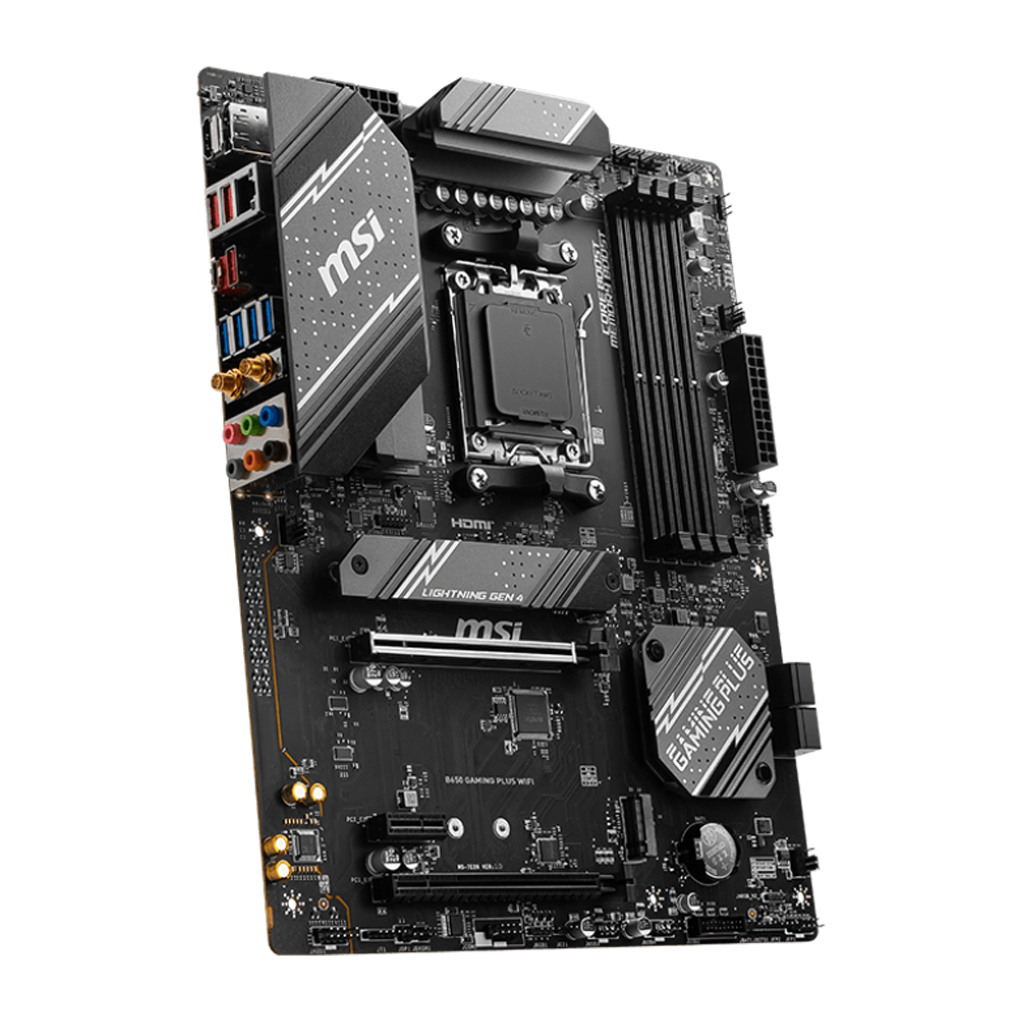 MSI MB B650 Socket AM5 4x DDR5 1x HDMI 1x DisplayPort 	2x M.2 4x SATA - Image 2