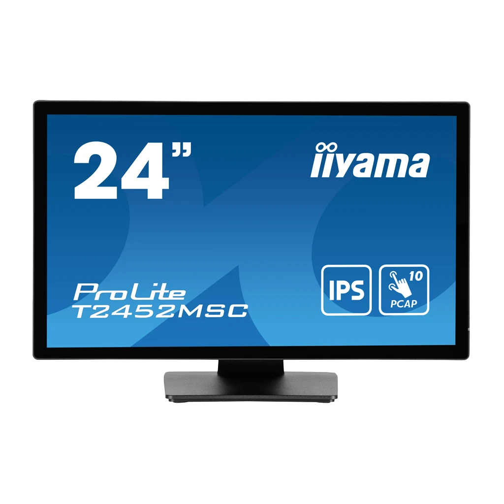 iiyama ProLite T2452MSC-B1 - 24" IPS Touch Monitor sa Anti-Fingerprint zaštitom