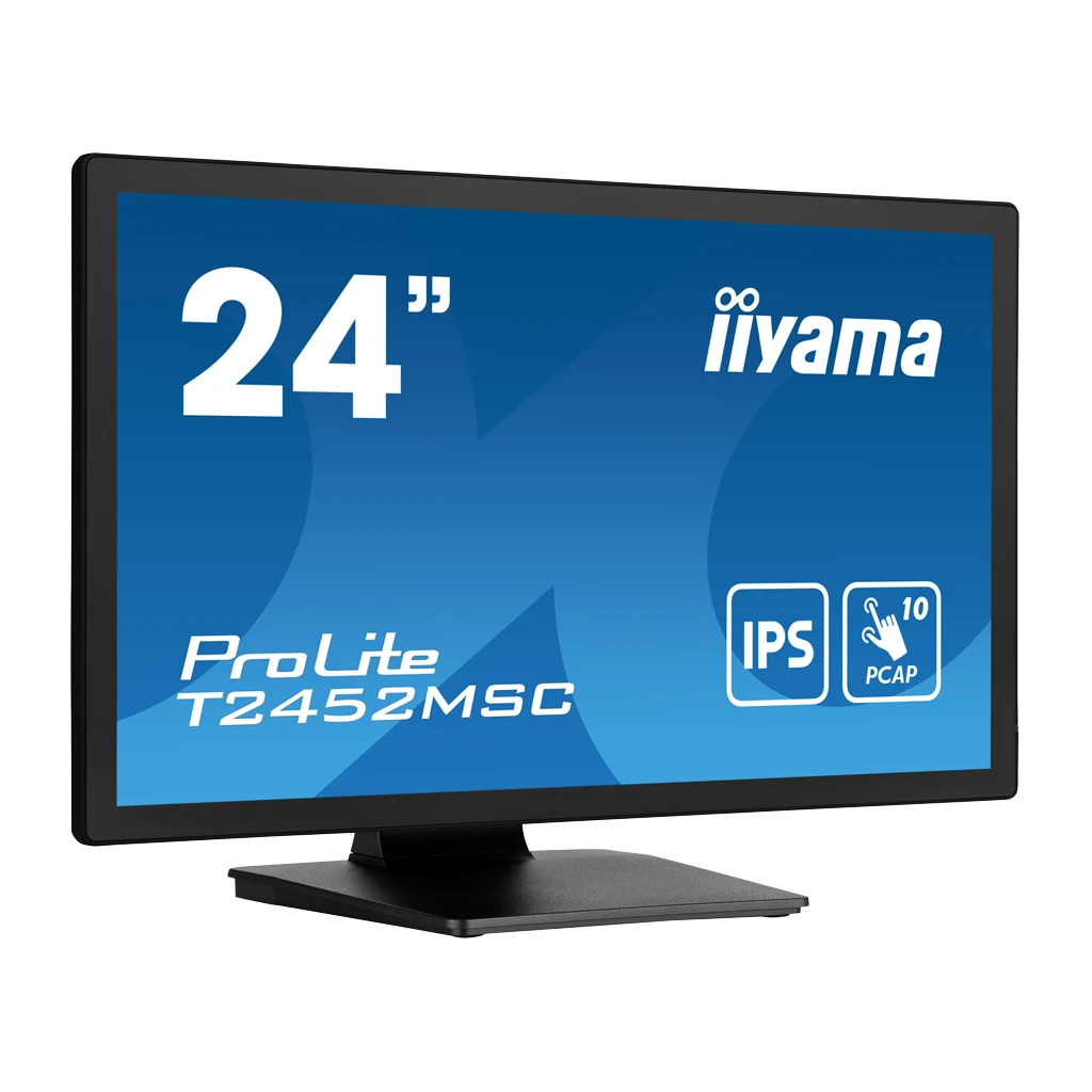 iiyama ProLite T2452MSC-B1 - 24" IPS Touch Monitor sa Anti-Fingerprint zaštitom - Image 2