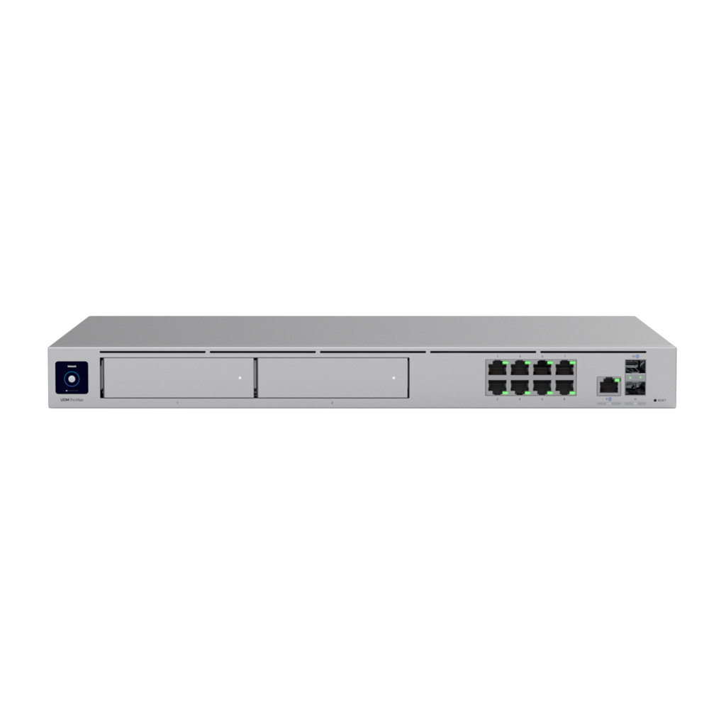 Ubiquiti Cloud Gateway Pro - 10 Gbps, Multi-WAN, Dual NVR, Rack-mount