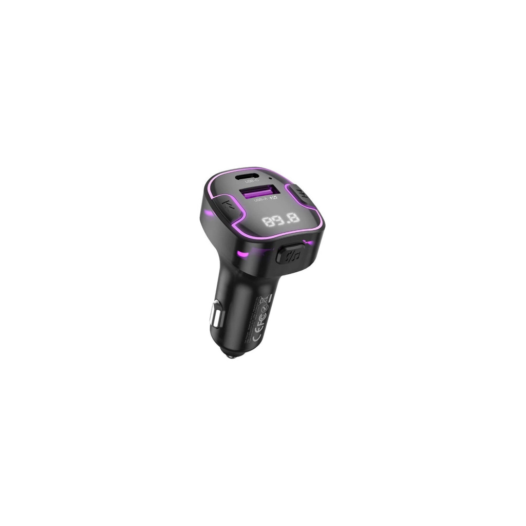 XO BCC12 FM Transmitter Bluetooth + Car charger 3.1A - Image 5