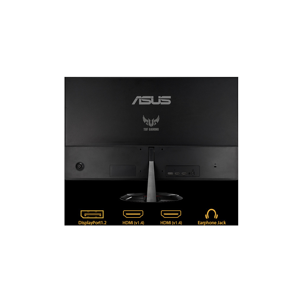 Asus monitor VG249Q1R 165Hz23,8",IPS,FHD,1ms,2xHDMI,DP,Speakers,Tilt,VESA - Image 4