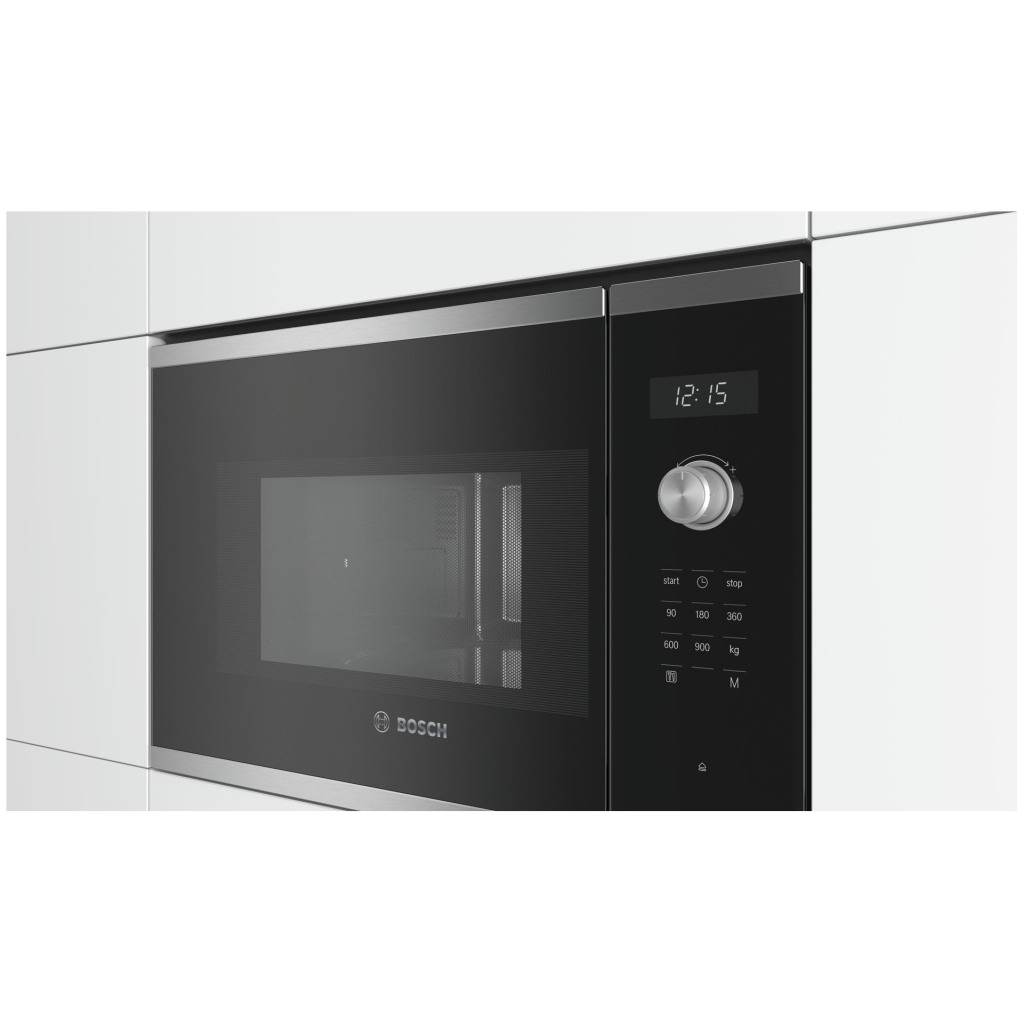 BOSCH mikrovalna Serie 6| INOX, 900W, Autopilot 7, 25L, Lijevo otvaranje, CN