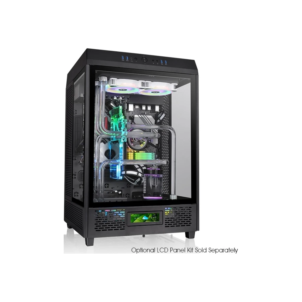 Thermaltake The Tower 500 Mid tower case, TG, 2x Standard 120mm fan - Image 3