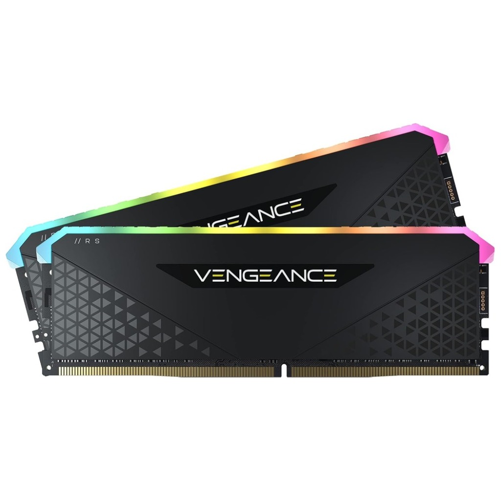 CORSAIR DDR4 32GB (2X16GB)VENGEANCE RGB RS, 3200MHz, C16