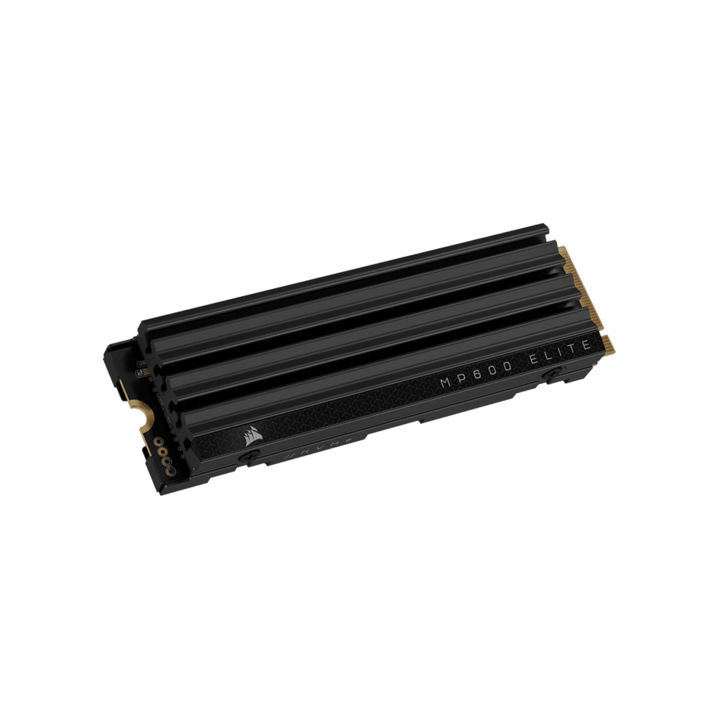 Corsair SSD 1TB M.2 MP600Elite with heatsink, PCIeGen4x4, NVMe, 7,000/6,500MB/s