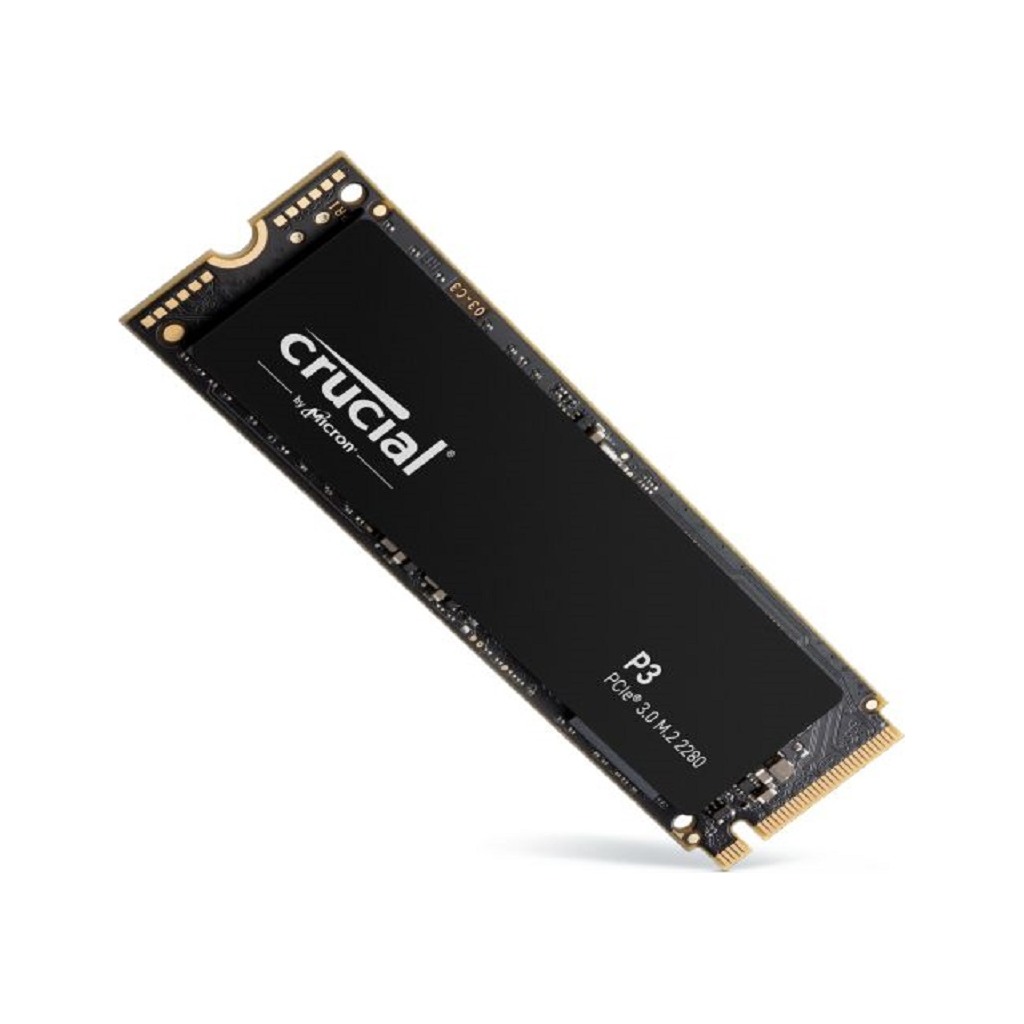 Crucial SSD P3 500GB NVMe M.23,5000/1900 MB/s