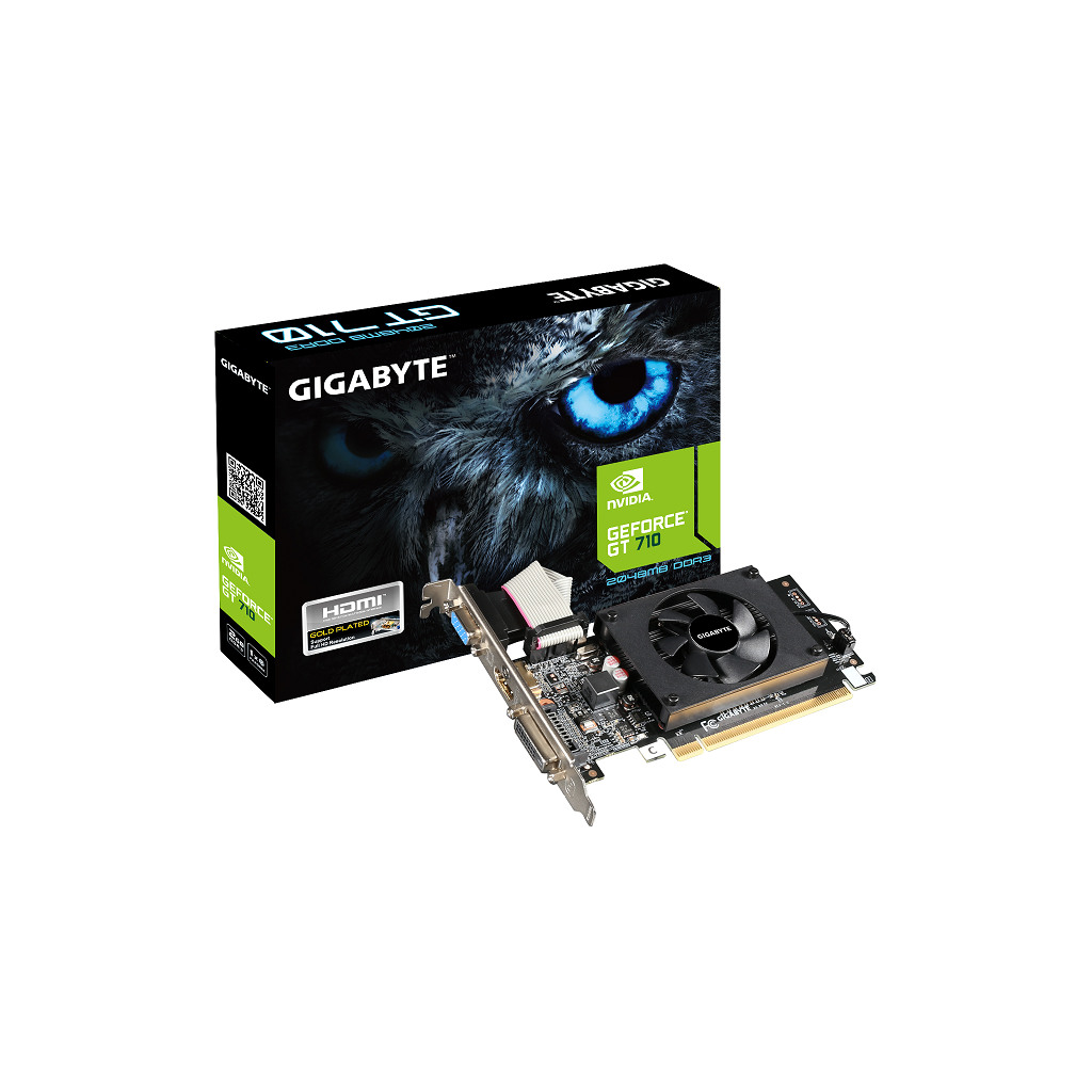 GIGABYTE VGA GV-N710D3-2GL 2.0nVidia GeForce GT 7102GB DDR3 64bit;VGA,DVI,HDMI