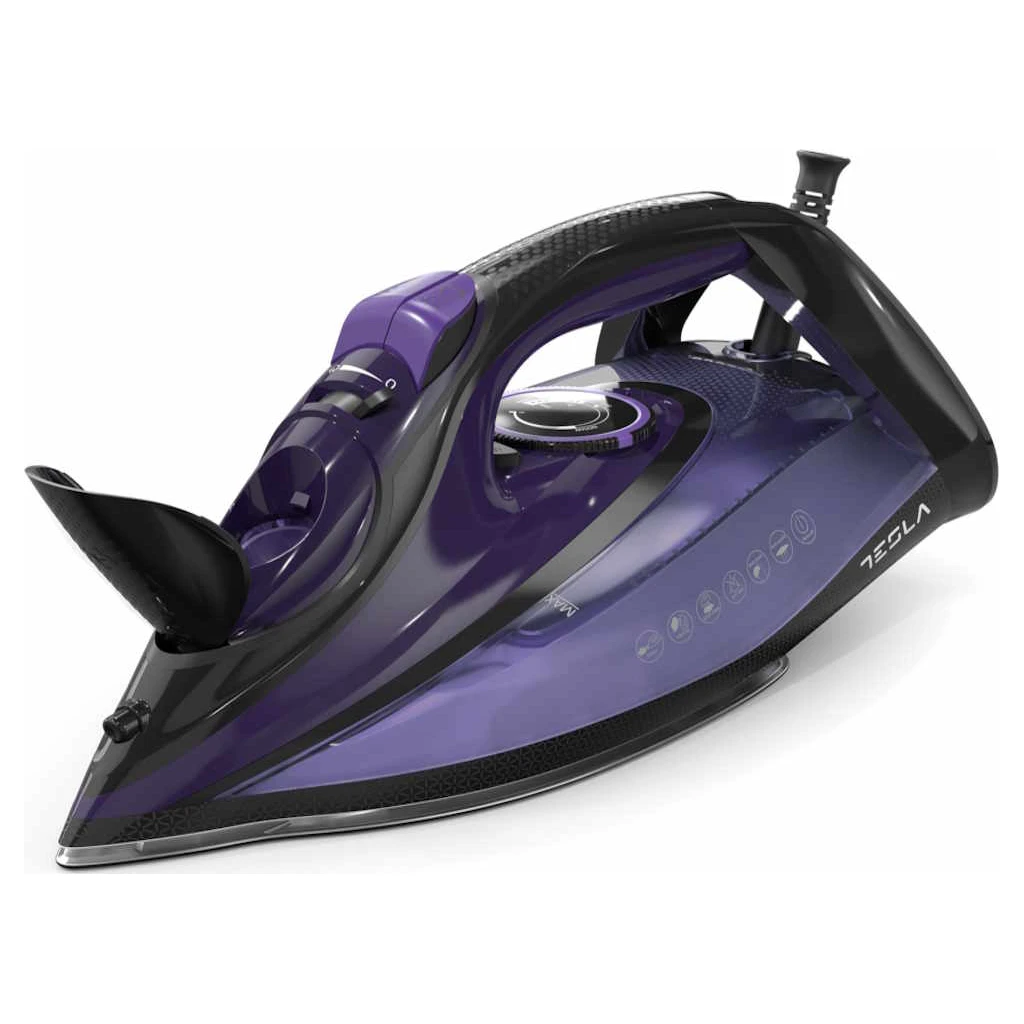 TESLA Pelga 2600W IR500BP / 0.32L / IRONS / Keramika / BLack - Purple - Image 2